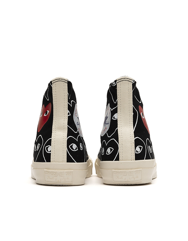 CONVERSE PLAY COMME DES GARCONS HI BLACK