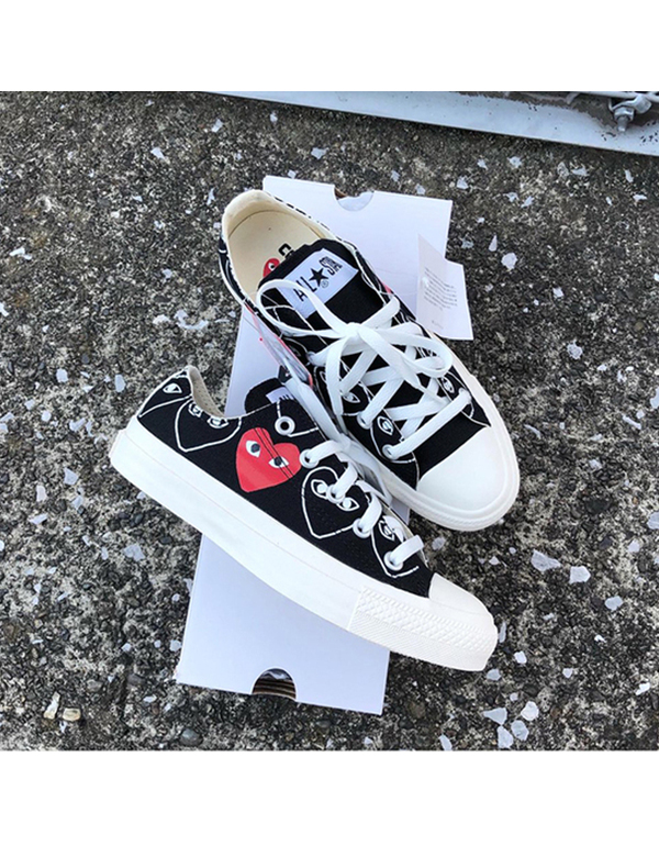 CONVERSE PLAY COMME DES GARCONS OX BLACK