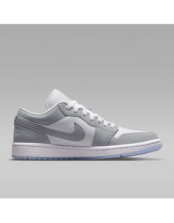 NIKE WMNS AIR JORDAN 1 LOW WHITE WOLF GREY