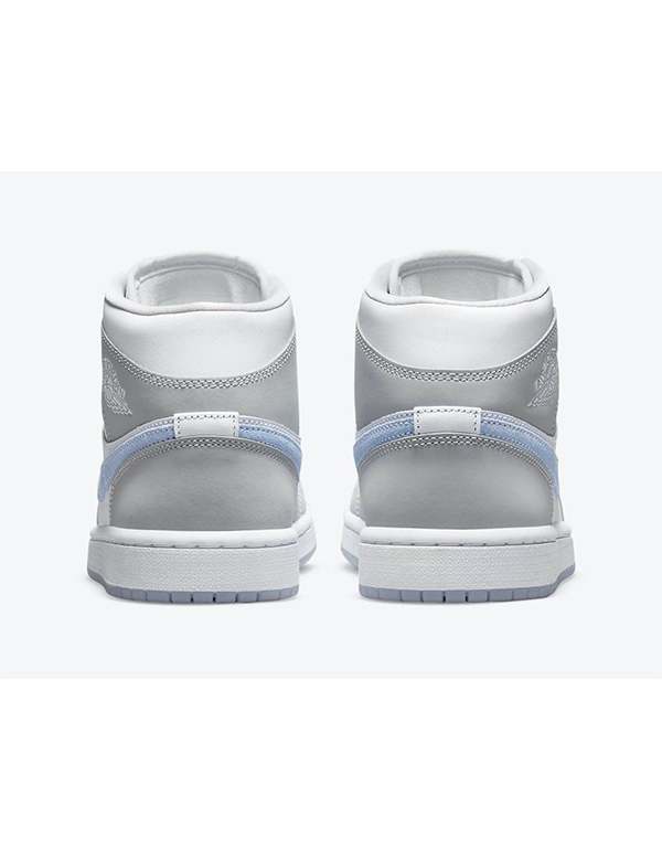 WMNS NIKE AIR JORDAN 1 MID WHITE WOLF GREY