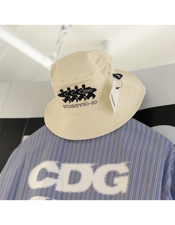 COMME DES GARCONS CDG STUSSY BUCKET HAT