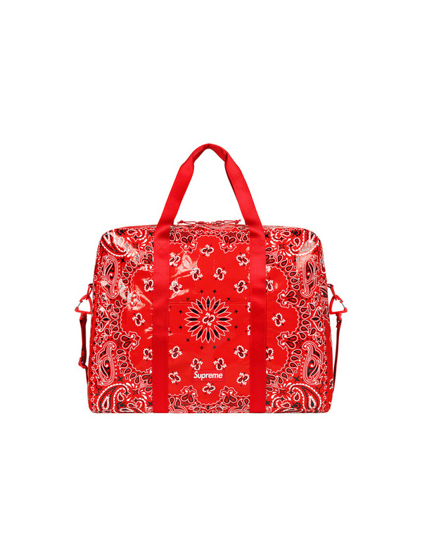 Supreme Bandana Tarp Large Duffle Bag