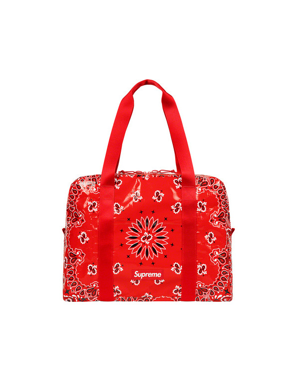 Supreme Bandana Tarp Small Duffle Bag