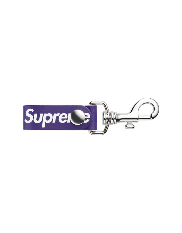 Supreme Leather Key Loop