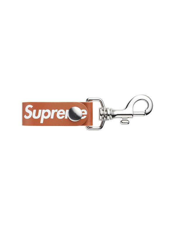 Supreme Leather Key Loop