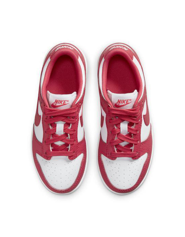 NIKE KIDS PS DUNK LOW WHITE/GYPSY ROSE