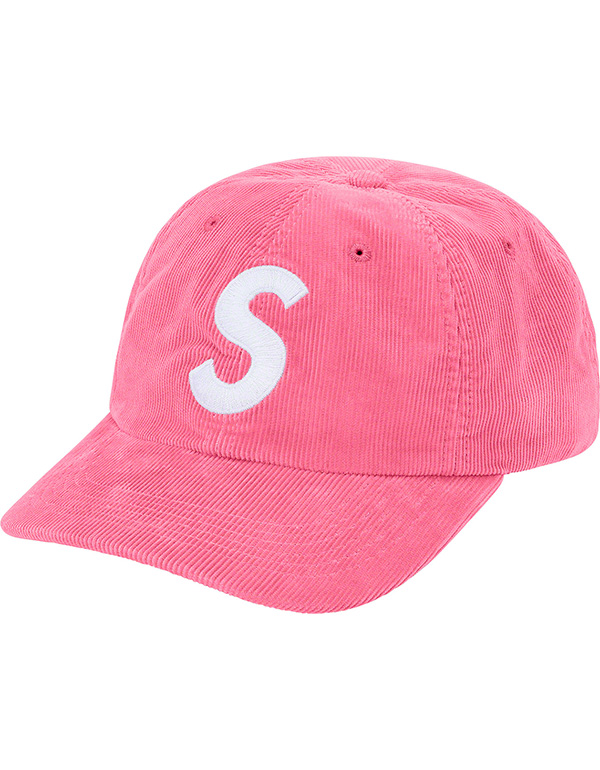 Supreme Fine Wale Corduroy S Logo 6-Panel