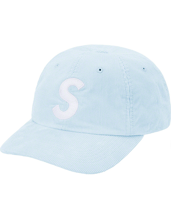 Supreme Fine Wale Corduroy S Logo 6-Panel