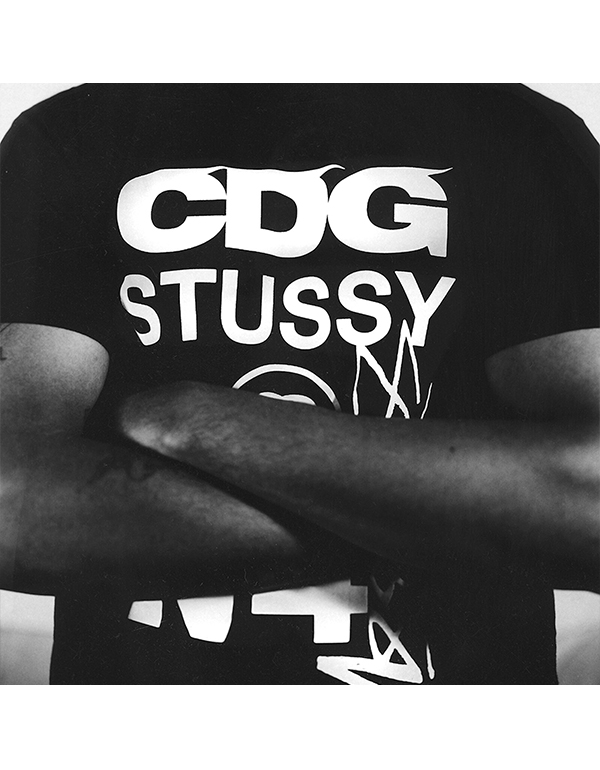 CDG X Stüssy GREY T-shirt