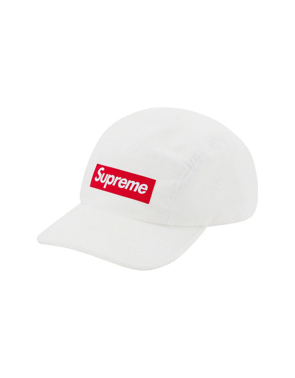 Supreme Fine Wale Corduroy Camp Cap