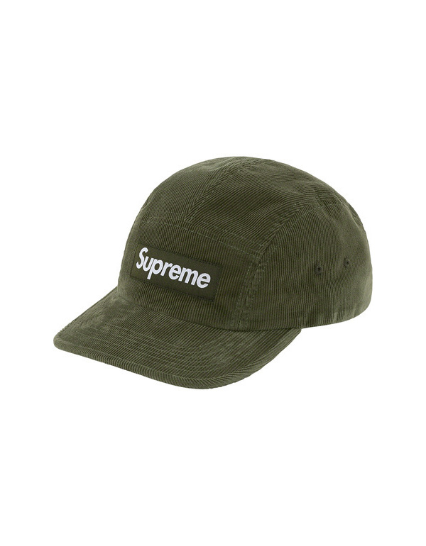 Supreme Fine Wale Corduroy Camp Cap