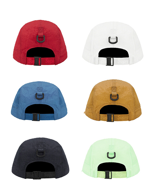 Supreme Mesh Seersucker Camp Cap