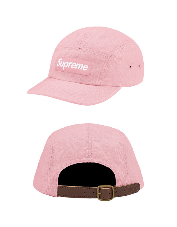 Supreme Linen Camp Cap