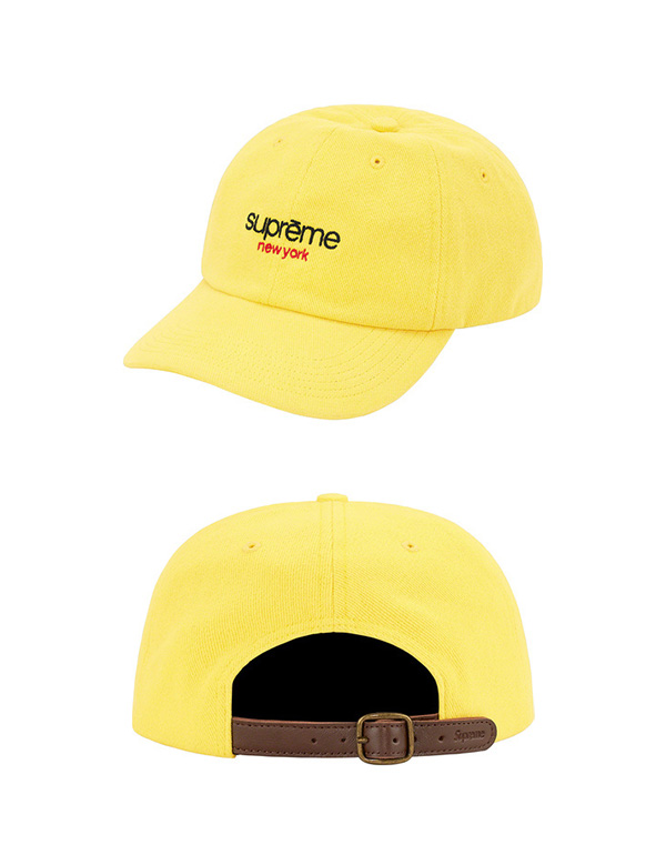 Supreme Classic Logo 6-Panel Cap