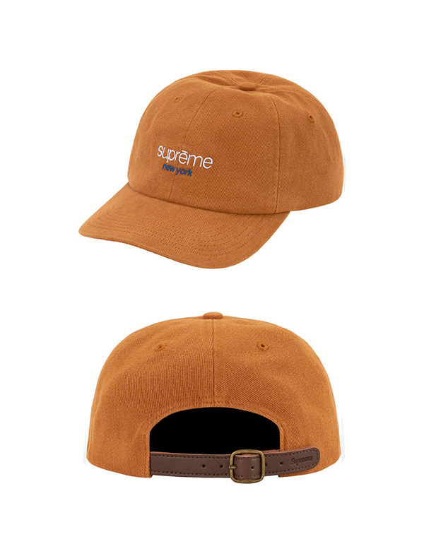 Supreme Classic Logo 6-Panel Cap