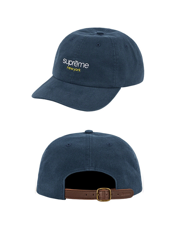 Supreme Classic Logo 6-Panel Cap