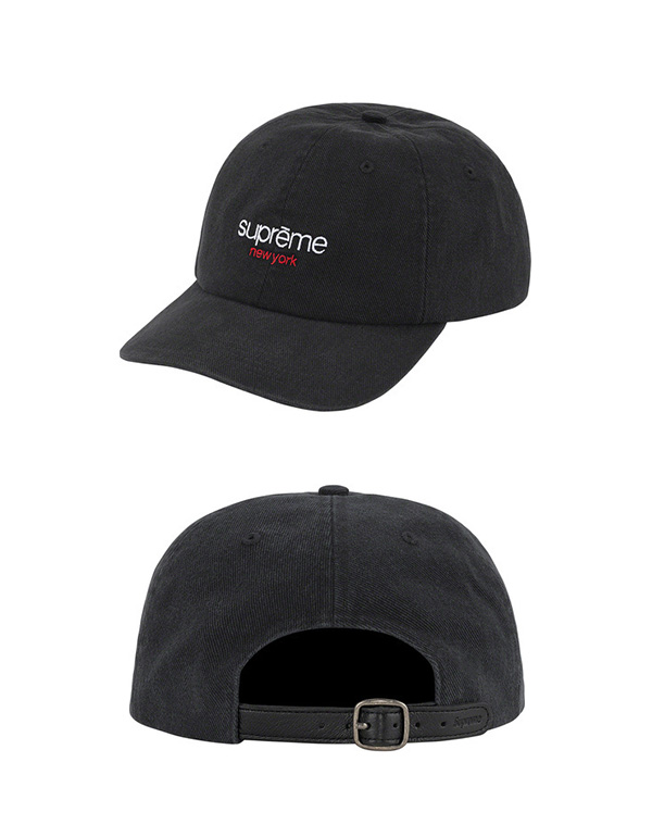 Supreme Classic Logo 6-Panel Cap