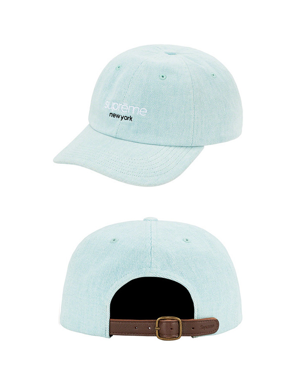 Supreme Classic Logo 6-Panel Cap