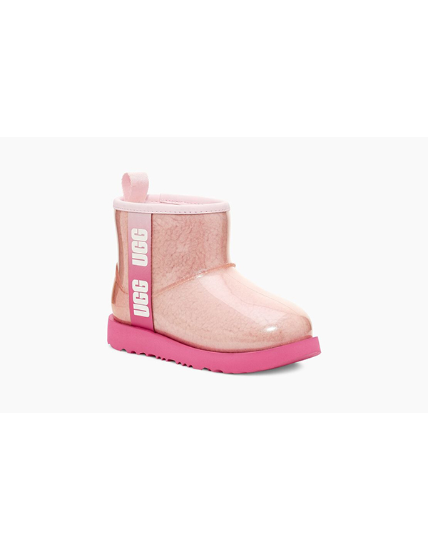 UGG KIDS CLASSIC CLEAR MINI II PINK COMBO