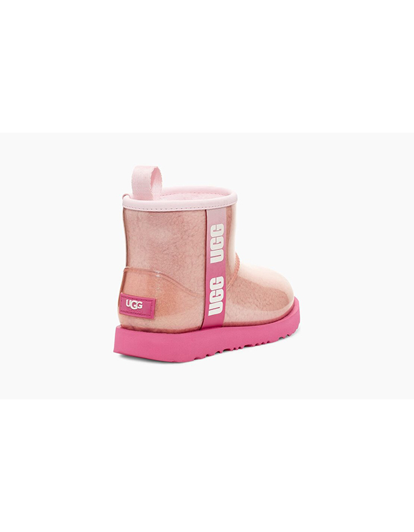 UGG KIDS CLASSIC CLEAR MINI II PINK COMBO