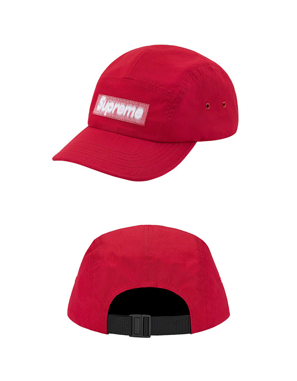 Supreme Reversed Label Camp Cap