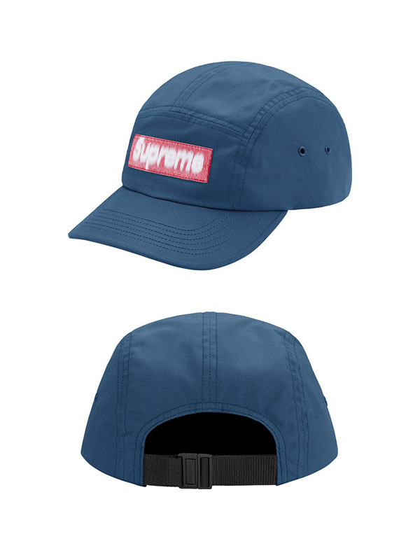 Supreme Reversed Label Camp Cap