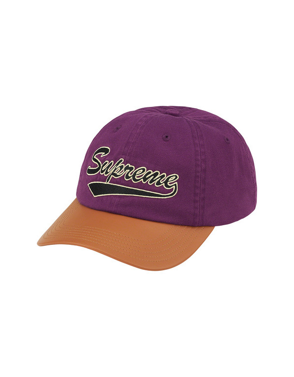 Supreme Leather Visor 6-Panel