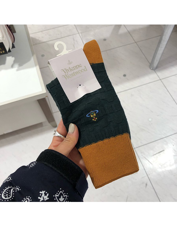 VIVIENNE WESTWOOD TWO TONE SOCKS