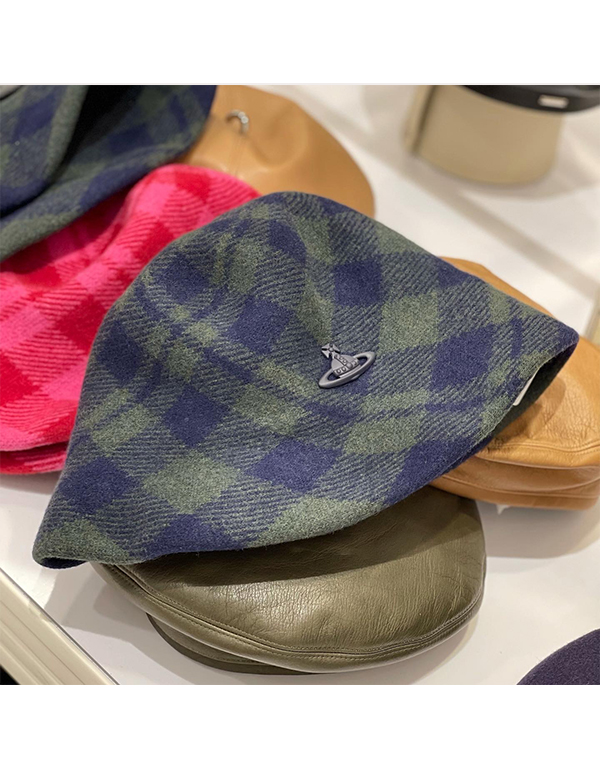 VIVIENNE WESTWOOD FLANNEL BUCKET HAT