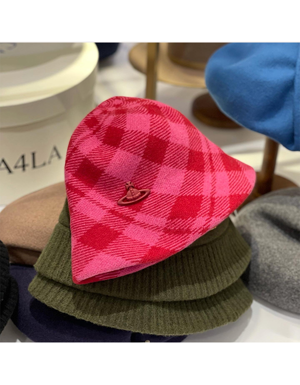 VIVIENNE WESTWOOD FLANNEL BUCKET HAT