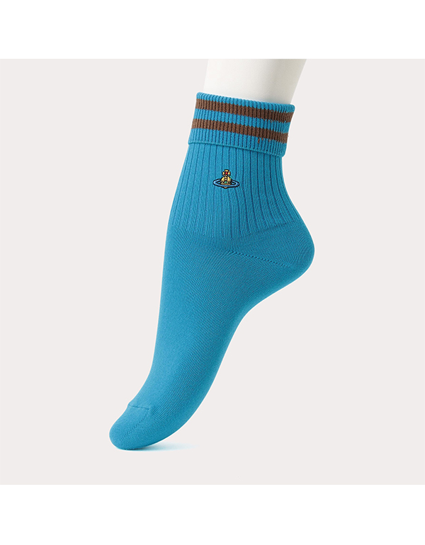 VIVIENNE WESTWOOD LINE RIB COOL SOCKS