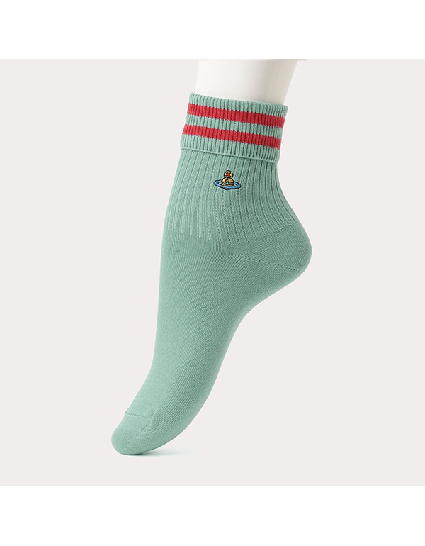 VIVIENNE WESTWOOD LINE RIB COOL SOCKS