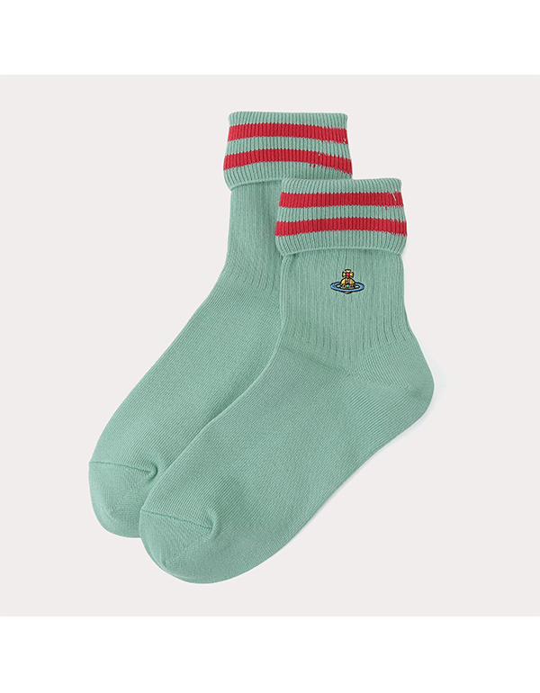 VIVIENNE WESTWOOD LINE RIB COOL SOCKS