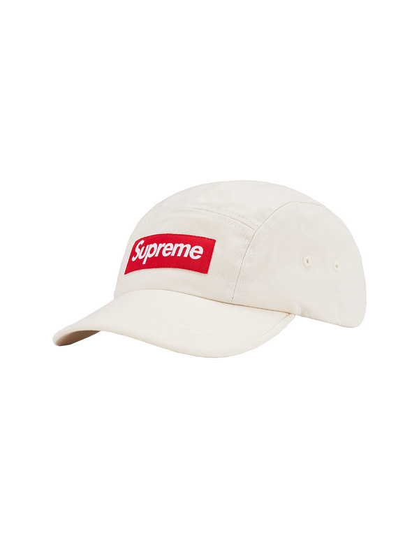 Supreme Washed Chino Twill Camp Cap