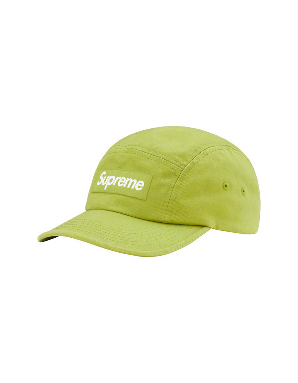 Supreme Washed Chino Twill Camp Cap