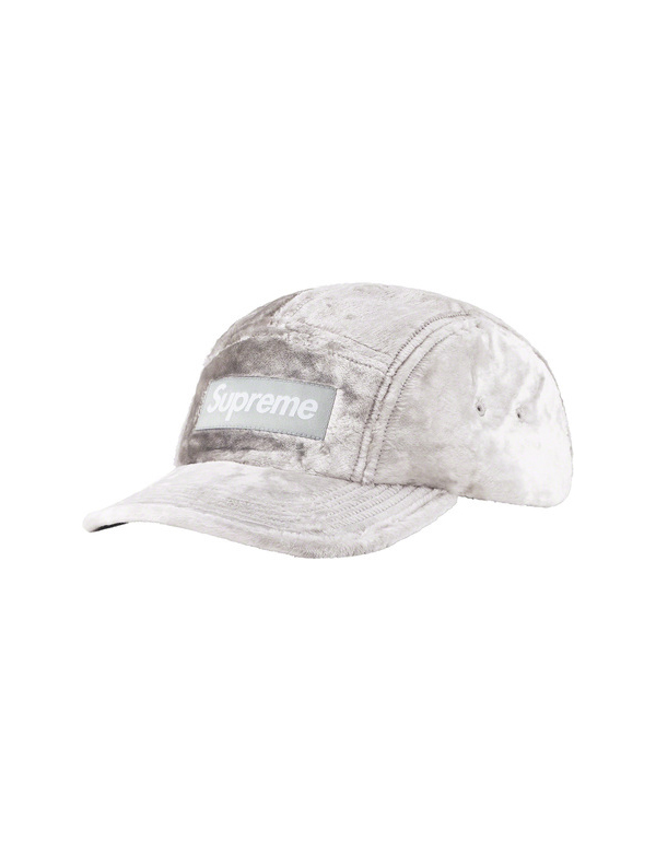 Supreme Crushed Velvet Camp Cap