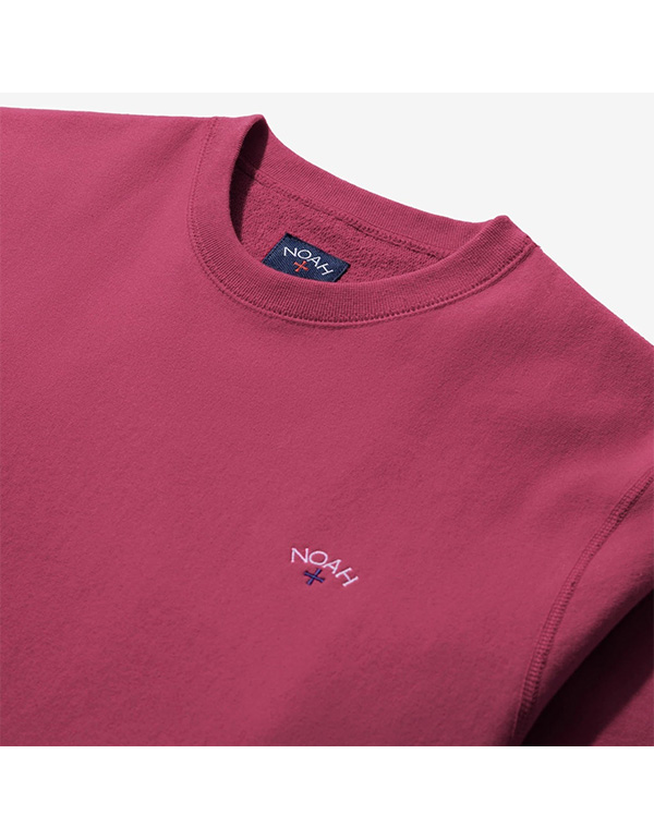 NOAH Classic Crewneck ( Red Violet )