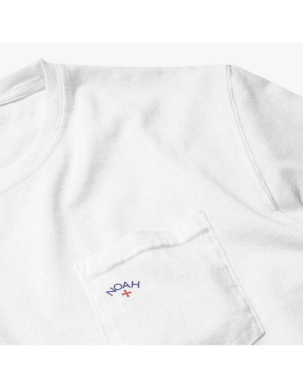 NOAH Pocket Tee ( White )