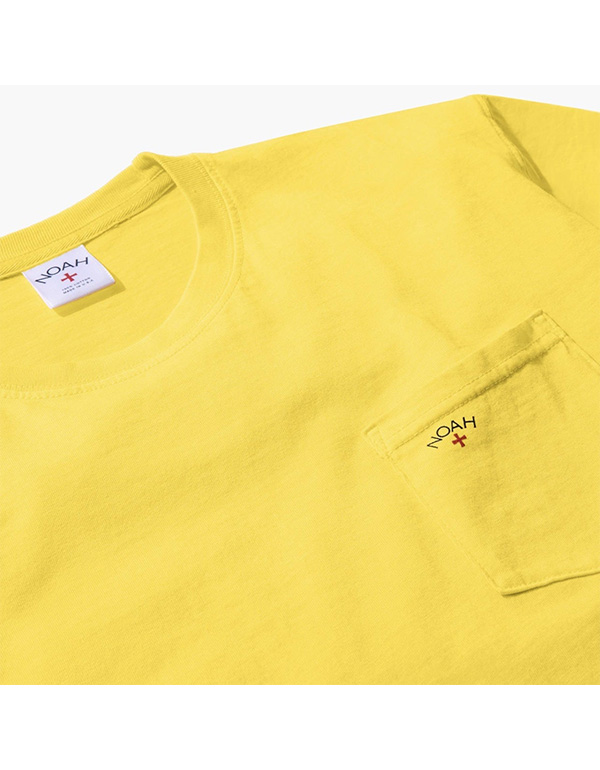 NOAH Pocket Tee ( Cyber Yellow )