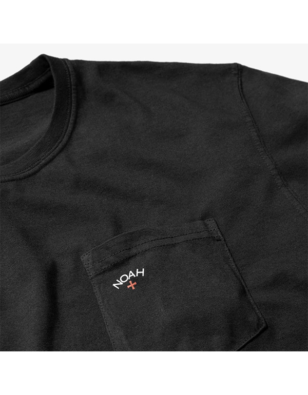 NOAH Pocket Tee ( Black )