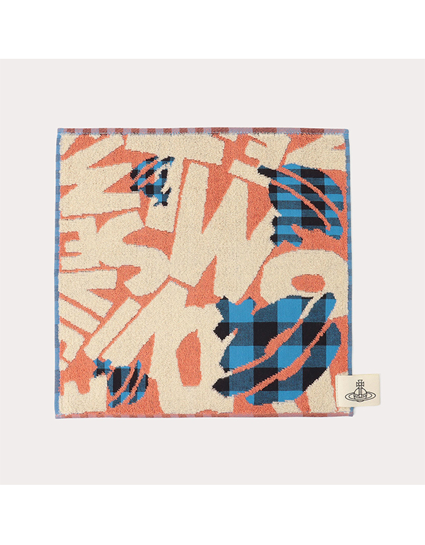 VIVIENNE WESTWOOD CUTOUT TOWEL HANDKERCHIEF