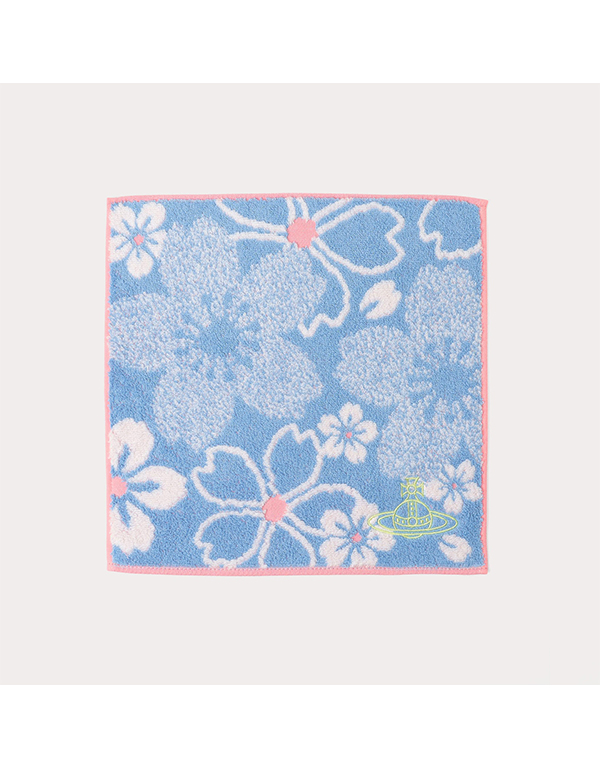 VIVIENNE WESTWOOD SAKURA TOWEL HANDKERCHIEF