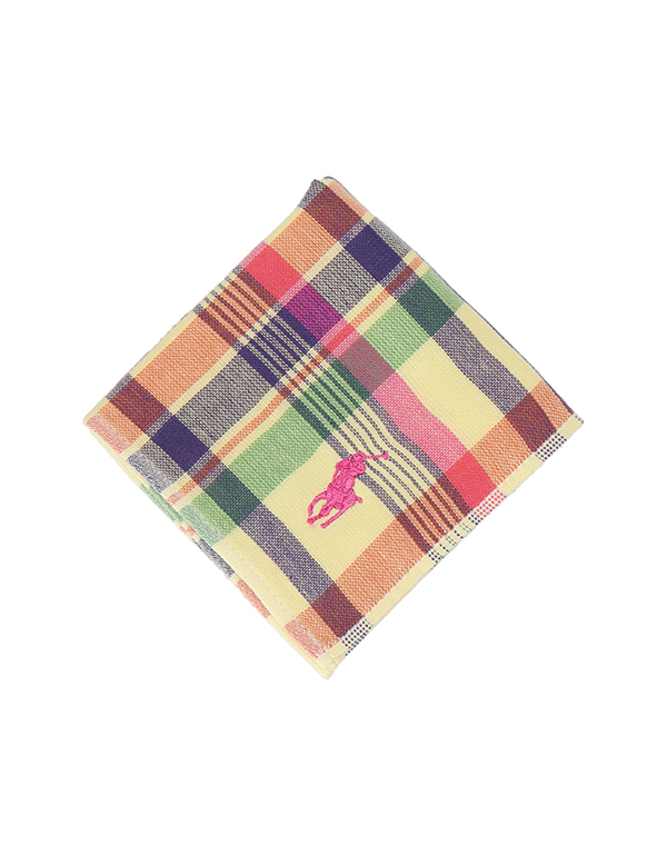 POLO RALPH LAUREN TIMELESS CHECK TOWEL HANDKERCHIEF