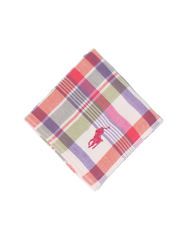 POLO RALPH LAUREN TIMELESS CHECK TOWEL HANDKERCHIEF