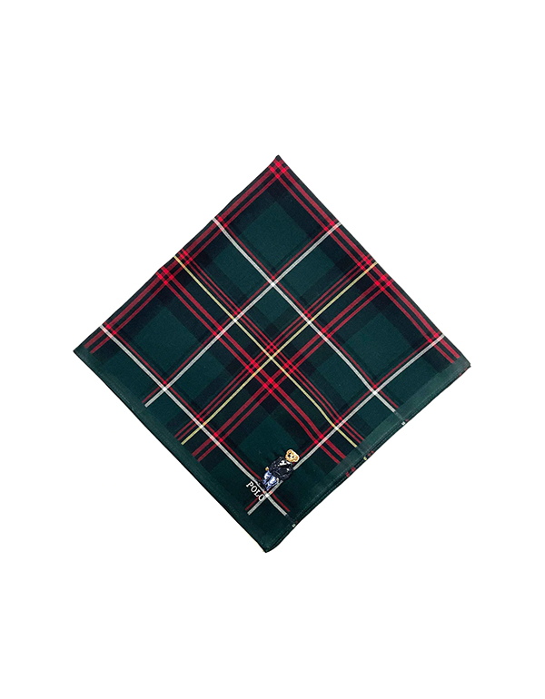 POLO RALPH LAUREN BEAR CHECK HANDKERCHIEF