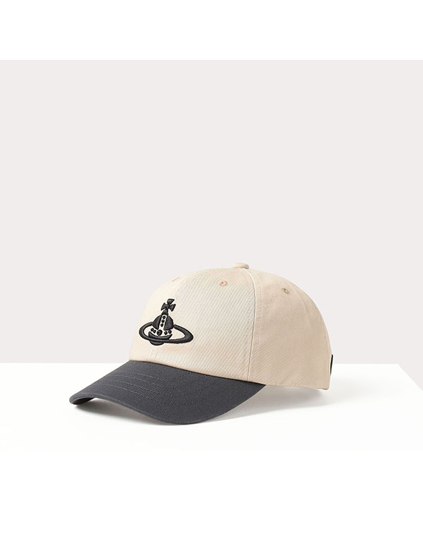 VIVIENNE WESTWOOD TWOTONE ONE POINT CAP