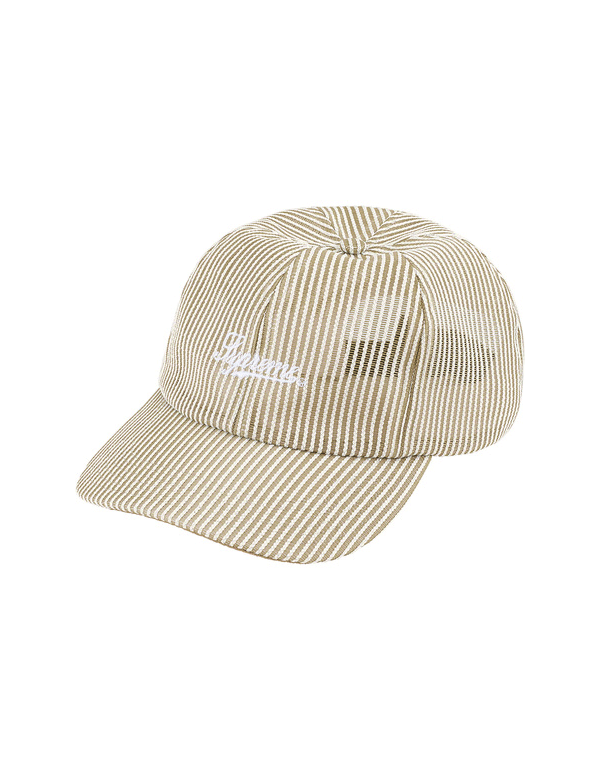 Supreme Stripe Mesh 6-Panel Cap