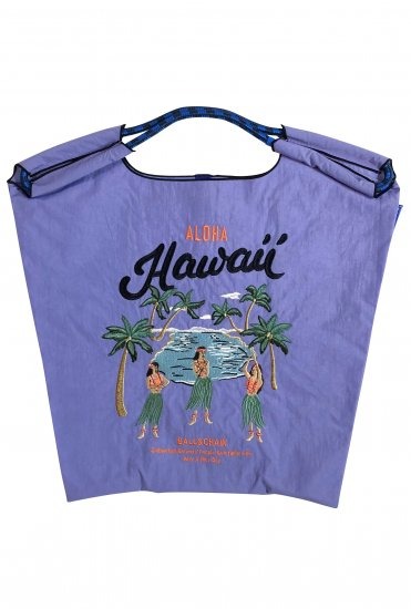 (M) Ball & Chain Eco Bag Medium Hawaii Purple