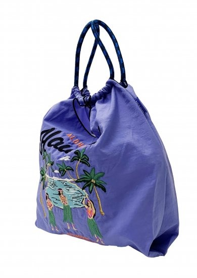 (M) Ball & Chain Eco Bag Medium Hawaii Purple