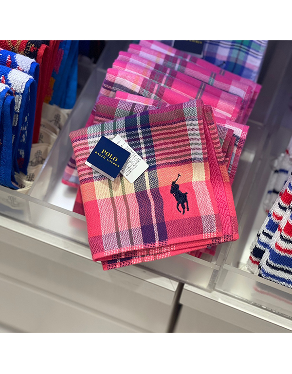 POLO RALPH LAUREN CHECK HANDKERCHIEF